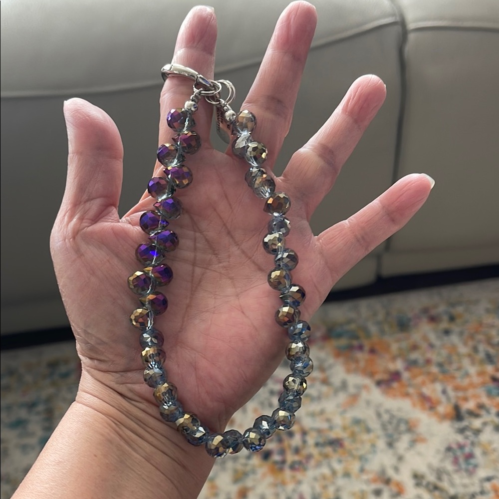 Glass Beads Bag Charm/Phone Chain #1